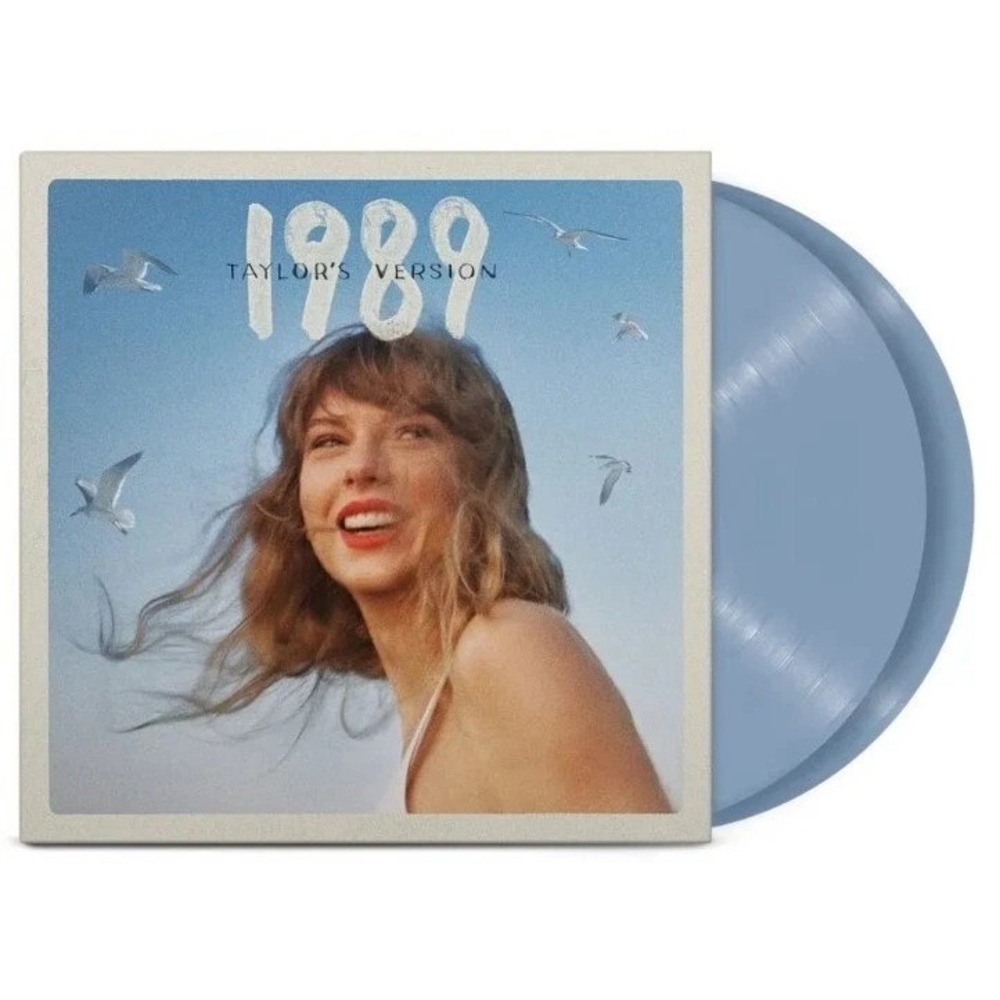 New! Taylor Swift – 1989 (Taylor's Version) Crystal Skies Blue Vinyl 2 LP Record